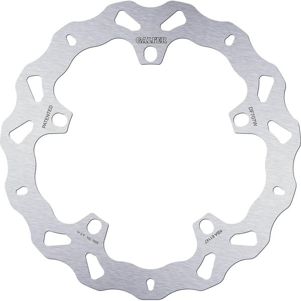 Disco Freno Galfer DF707W Wave® Rigido Anteriore 320X4,5Mm (2 Necessari) Per Bmw R Gs Adventure F Gt Rt 800 - 1600 Cc Anno 1999 - 2015-image