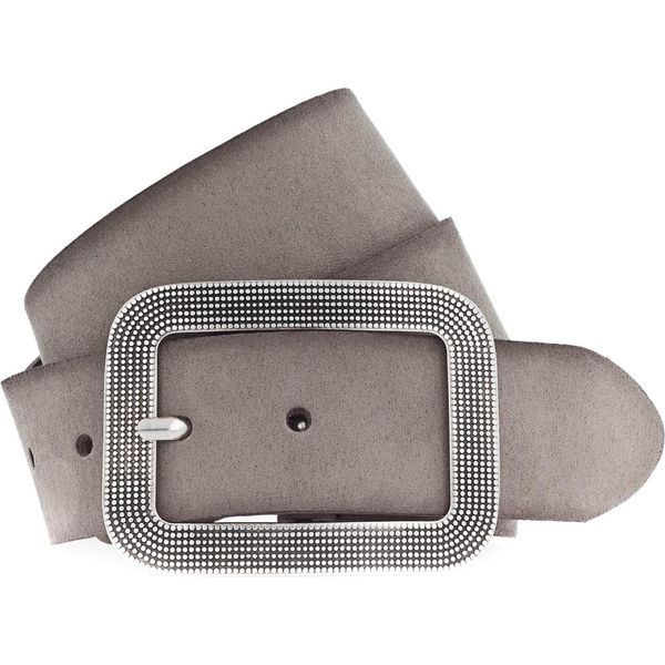 Vanzetti Pelle Cintura Classics 40Mm Suede Belt W90 Taupe Marrone-image
