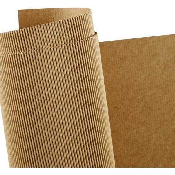 Creativ Company Cc Cartone Nervato Marrone 25X35 Cm 10 Fogli-image