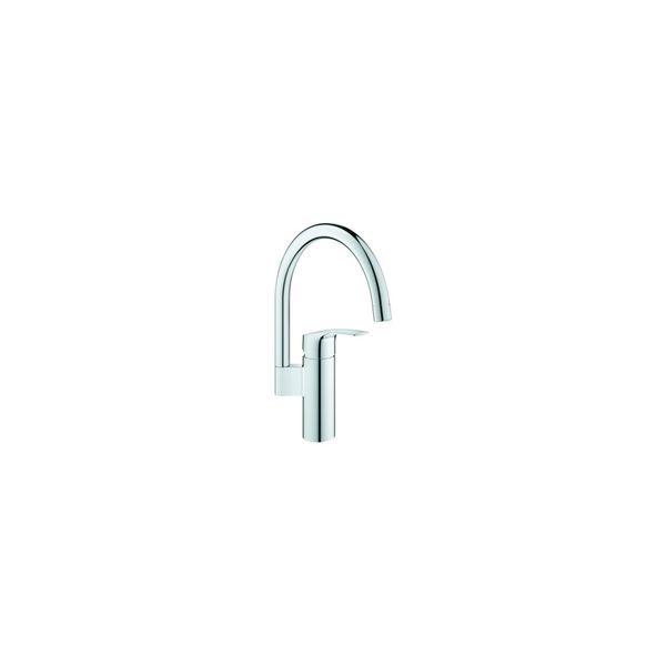 Grohe SpüLtisch-Einhebelmischer Eurosmart Chrom, Schwenkbarer, Hoher Auslauf (33202003)-image