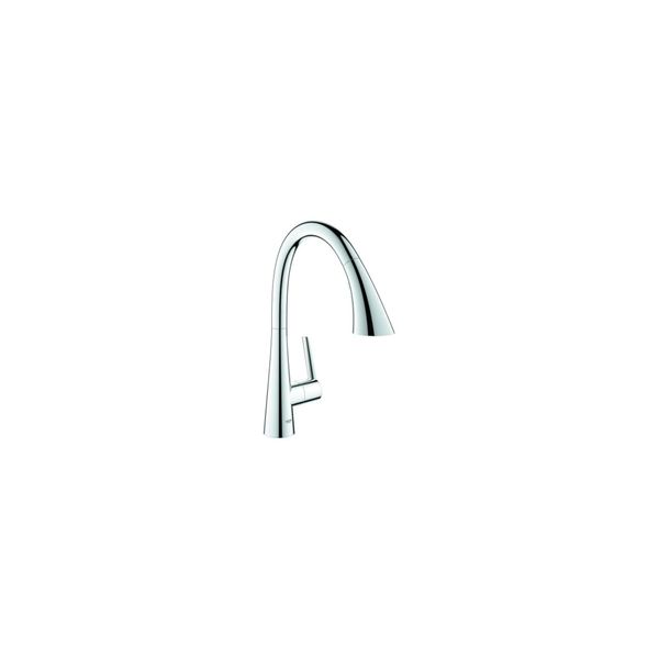Grohe SpüLtischmischer Zedra Smartc Chrom, Herausziehbare Brause (32294002)-image