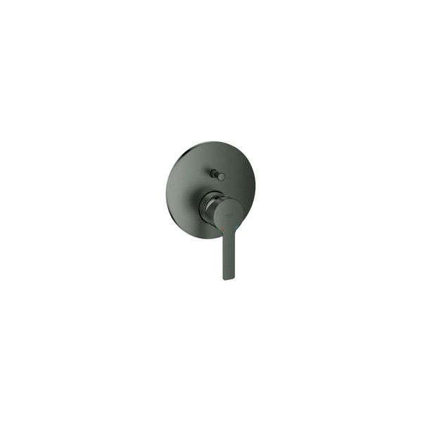 Grohe Fertigmontageset Lineare Up-Wannen-Einhebelmischer, Hard Graphite GebüRstet (24064AL1)-image