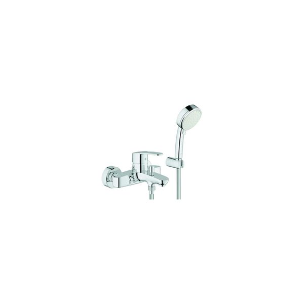 Grohe Wannen-Einhebelmischer Eurostyle C Chrom, Mit Brausegarnitur (3359220A)-image