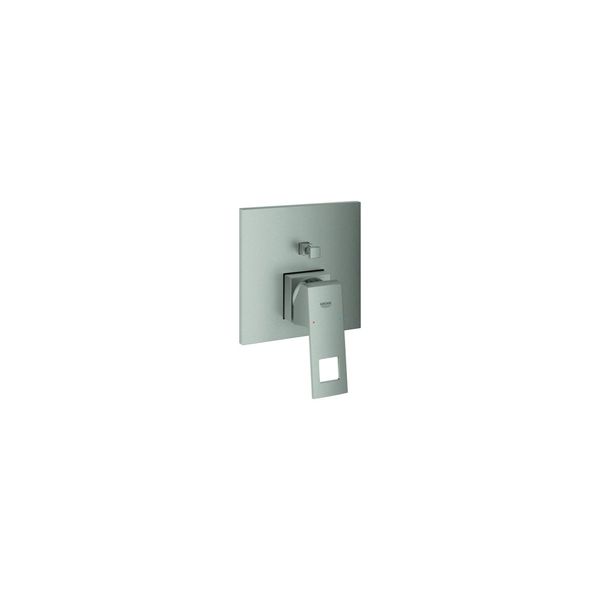 Grohe Fertigmontageset Eurocube Joy Supersteel, Up-Wannen-Einhebelmischer (24062DC0)-image
