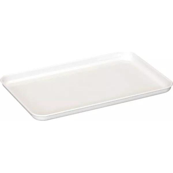 Tablett Kunststoff, Weiß, HöHe: 20 Mm, LäNge: 300 Mm, Breite: 180 Mm-image