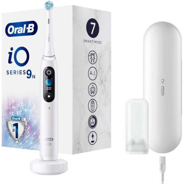 Spazzolino Elettrico Oral-B Io Series 9N Bianco, Bianco Alabastro-image