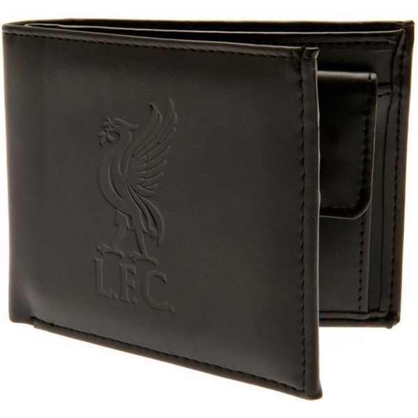Liverpool Fc - Portafoglio In Rilievo TA4896 (Taglia Unica) (Nero)-image