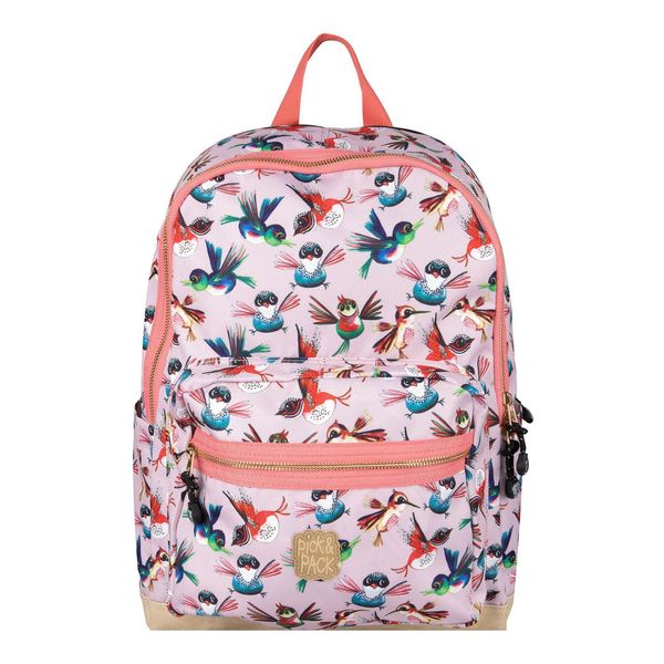 Pick & Pack Zaino Birds Backpack 21L Soft Pink Rosa-image