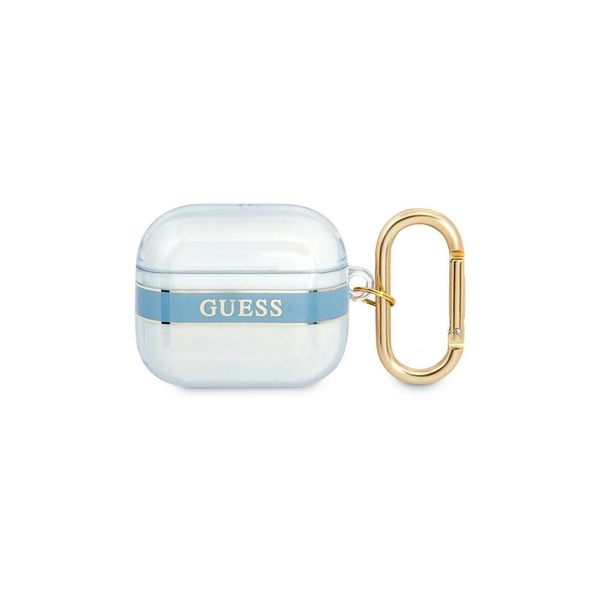 Guess Gua3Hhtsb Airpods 3 Coverniebieski/Collezione Cinturino Blu-image