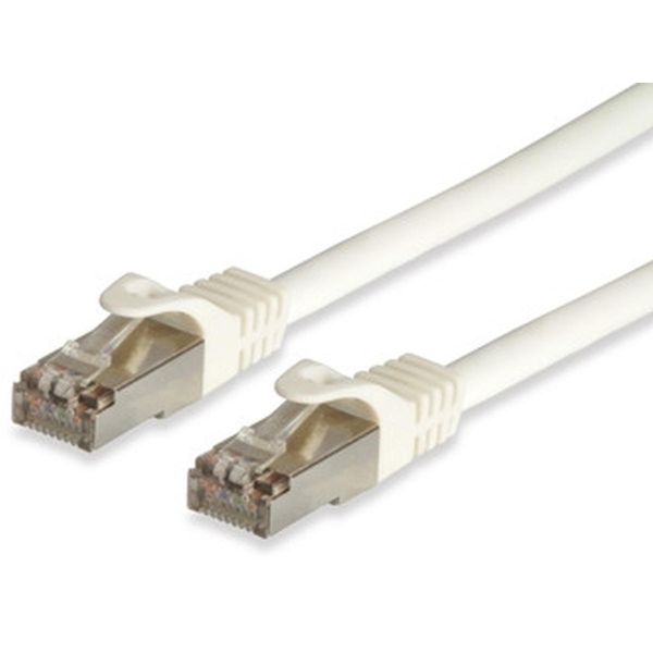 Equip 605718 Cavo Patch RJ45 S/Ftp Con Cavo Cat7 Grezzo 15,00M Bianco Pimf Hf-image