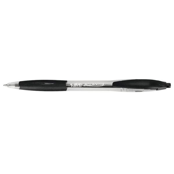 Bic® 887132 Druckkugelschreiber Atlantis® Classic - 0,4 Mm, Schwarz (Dokumentenecht)-image