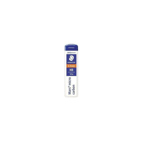 Staedtler® 250 09-HB Feinmine Mars® Micro Carbon 250 - 0,9 Mm, Hb, Schwarz, 12 Minen-image