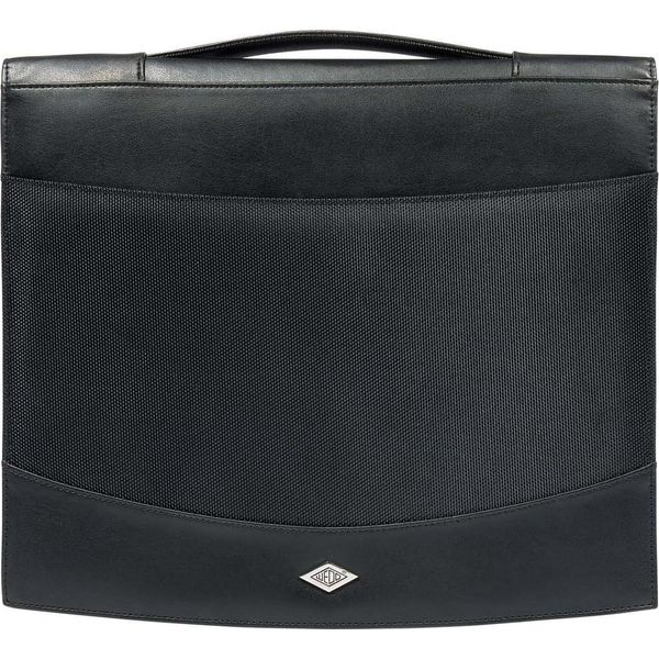 Cartella Organizzativa Wedo Elegance, Din A4, Pelle Finta/Nylon, Nero-image