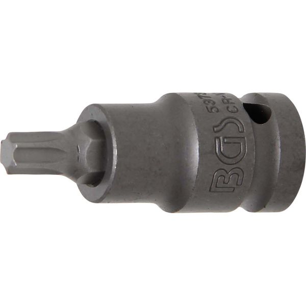 Inserto Per Bit Di Potenza | Lunghezza 55 Mm | Attacco Quadro 12,5 Mm (1/2") | Profilo A T (Per Torx) T45"-image