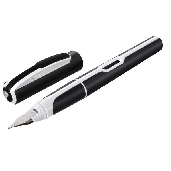 Pelikan 903054 Cartuccia Per Stilografica Stile P57 - Pennino M, Bianco-image