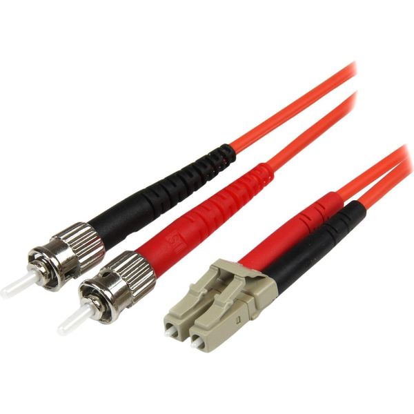 Startech.Com Cavo Patch Duplex In Fibra Multimodale 50/125 1 M Lc - St-image