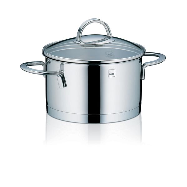 Kela Pentola Per Carne Cailin Acciaio Inox 18/10 9,5 Cm 16CmØ 2L, 10958-image