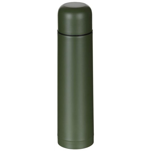 Caraffa Thermos Sottovuoto Da 1 Litro, Tappo A Vite, Oliva-image