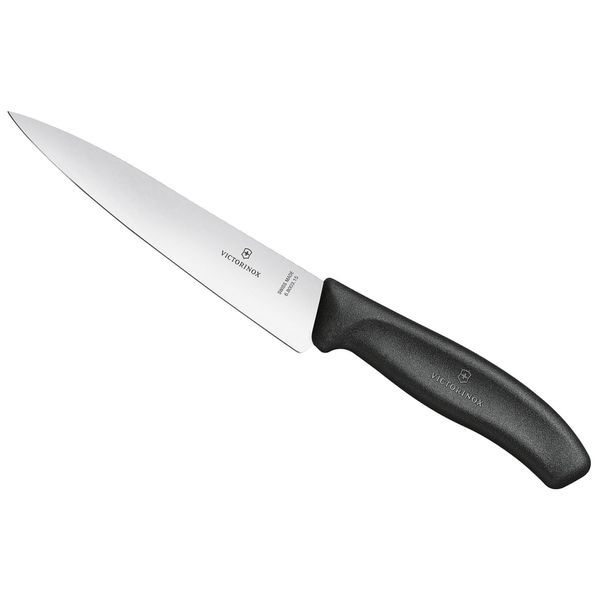 Victorinox V-6.80 03.15B KüChenmesser Fibrox KüChenbesteck, Schwarz, 15 Cm (V-6.80 03.15B)-image