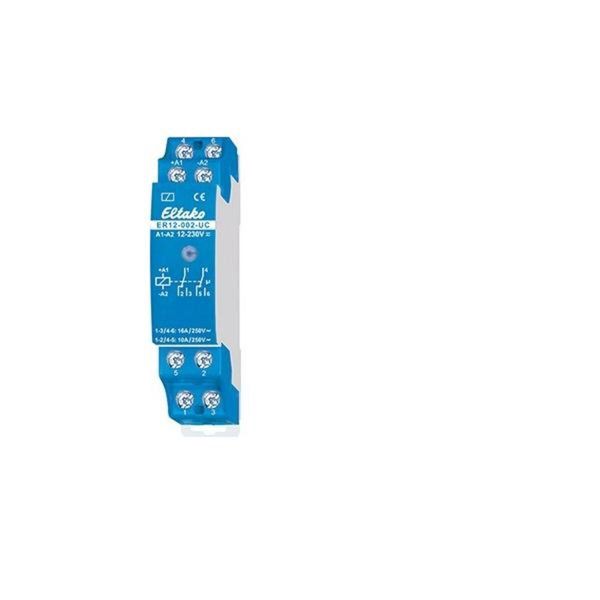Relè Di Commutazione E Controllo Eltako Uc, 2 Contatti In Scambio, A Potenziale Zero, 16 A/250 V Ca-image