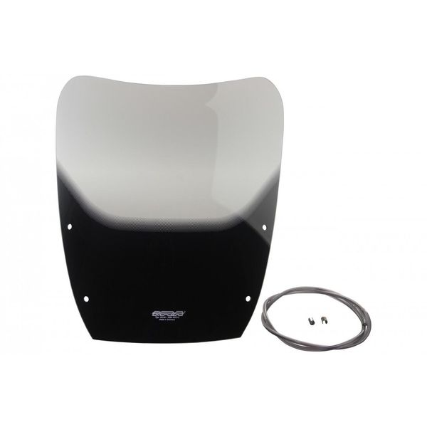 Parabrezza Mra Spoiler Parabrezza S Grigio Fumo Con Abe Per Suzuki Gsx 750 Fk-image