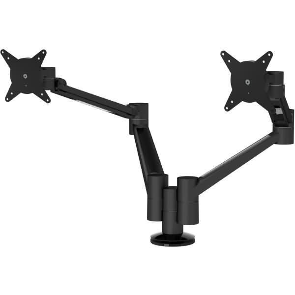 Braccio Per Doppio Monitor Dataflex Viewlite Plus 58.653 2-Gang Bw-image