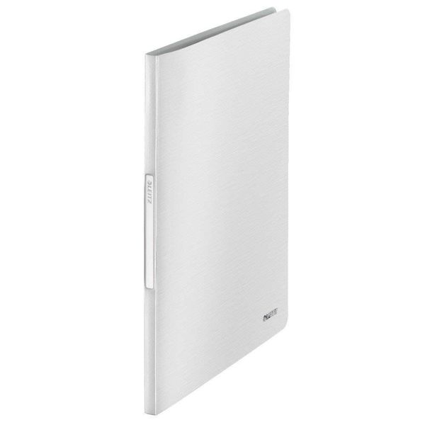 Leitz 3959-00-04 Cartella A Leva In Pp A4 Con 40 Tasche Bianco Artico-image