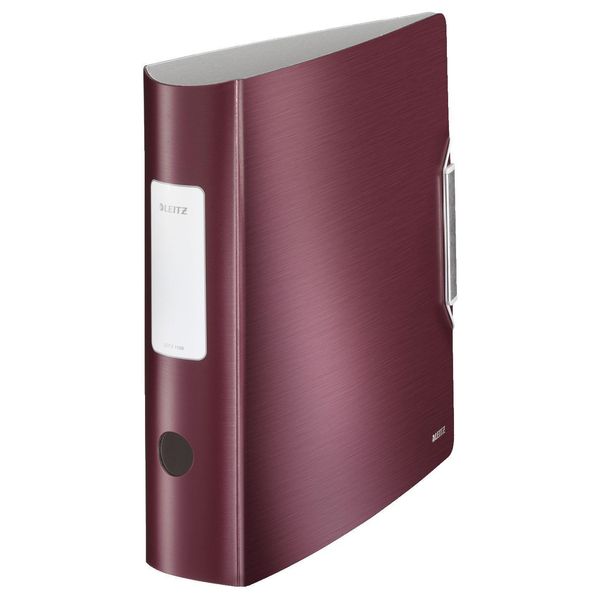 Leitz 1108-00-28 1108 Active Style Cartella A4 - 82 Mm, Rosso Granata-image