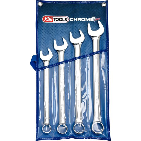Ks Tools Chrome+ Set Di Chiavi Combinate, 4-Pz.24-32Mm, W., 518.0644-image