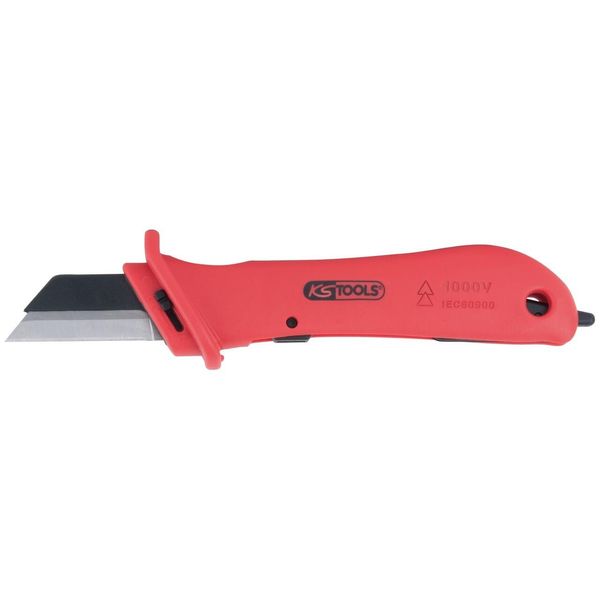 Ks Tools Coltello Per Cavi Con Isolamento Protettivo E Lama Sostituibile 189 Mm - 117.1148-image