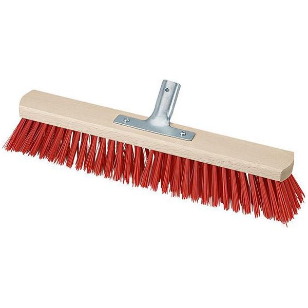 NöLle 234393 NöLle Besenkopf Power Stick Saalbesen Rot Holz 60,0 Cm Breit-image