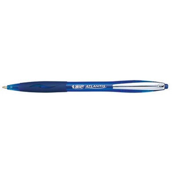 Bic® 902132 Druckkugelschreiber Atlantis® Soft - 0,4 Mm, Blau (Dokumentenecht)-image