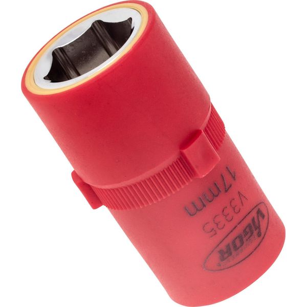 Inserto Per Chiave Vde ∙ V3335 ∙ Cava Quadrata Da 1/2 Pollice (12,5 Mm) ∙ Profilo Esagonale Esterno ∙ Sw 17 Mm-image