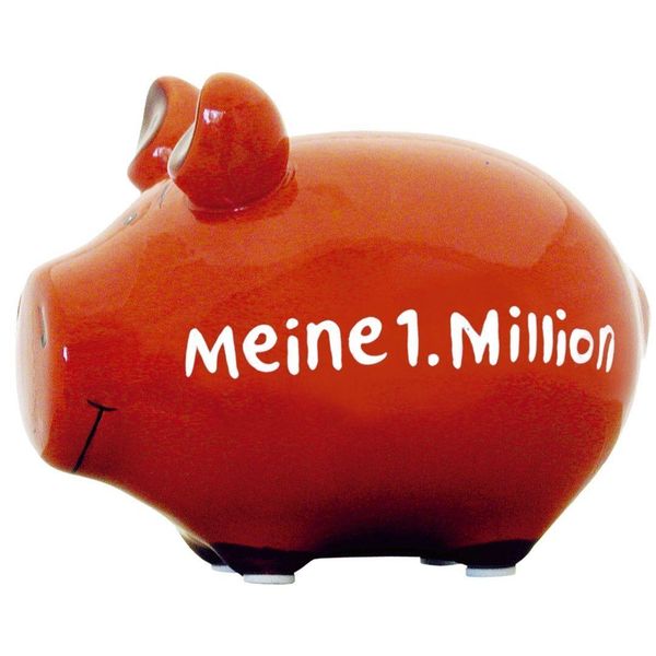 Kcg 100957 Salvadanaio "Il Mio Primo Milione"" - Ceramica, Piccolo"-image