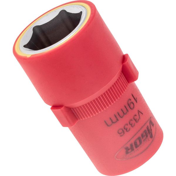 Inserto Per Chiave Vde ∙ V3336 ∙ 1/2 Pollice (12,5 Mm) Quadro Cavo ∙ Profilo Esagonale Esterno ∙ Sw 19 Mm-image