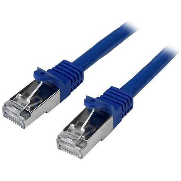 Startech.Com Cavo Di Rete Cat6 Ethernet Gigabit - Cavo Patch RJ45 Sftp Da 1M - Blu-image
