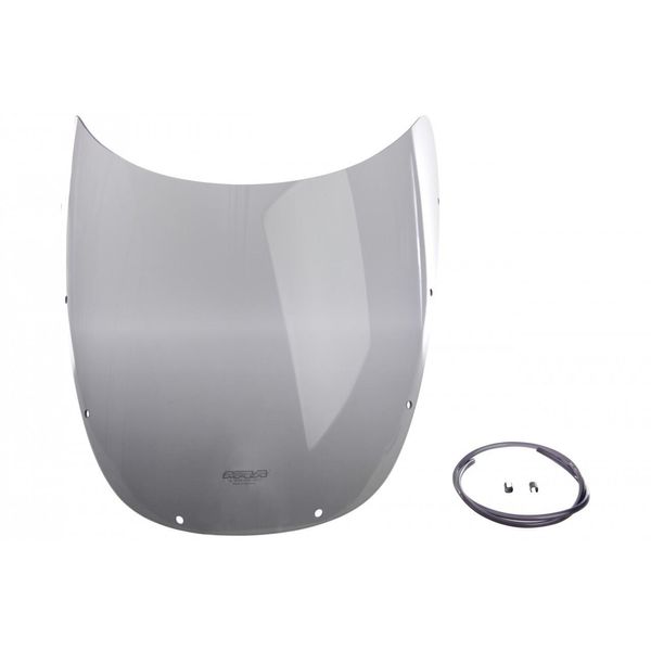 Parabrezza Mra Forma Originale O Grigio Fumo Con Abe Per Suzuki Gsx 1100-image