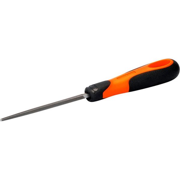 Bahco 1-160-06-2-2 Square File With Handle 150 X 6.0MM Cut 2. 1 Pc(S)-image