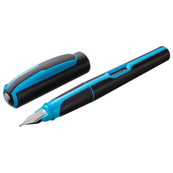 Pelikan 801263 Cartuccia Stilografica Stile P57 - Pennino M, Blu Neon(P)-image