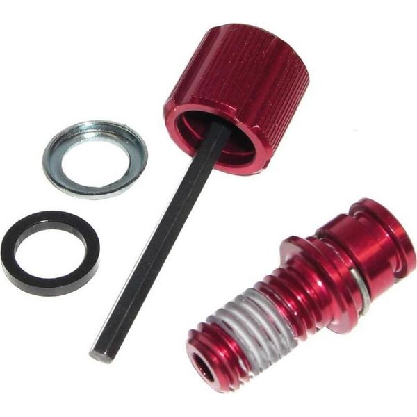 Rockshox 11.4015.074.000 Manopola Di Regolazione Ext Reb Domain/Lyrik/Totem, Rosso-image