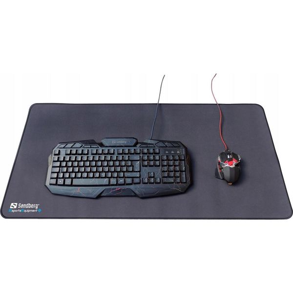 Sandberg Gamer Desk Pad Xxxl 90X45Cm Tappetino Per Mouse Di Sandberg Esportsequipment Per Tastiera E Mouse (520-27)-image