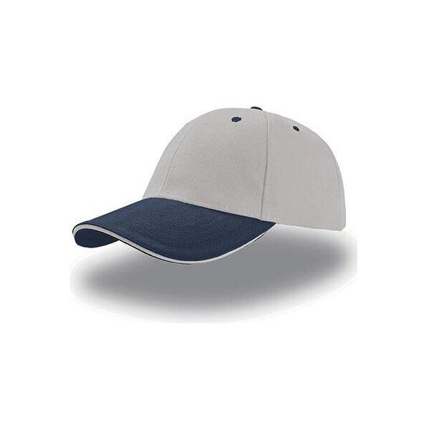 Atlantis | Liberty Sandwich Cap / Berretto / Cappello - Colore: Grigio/Navy/Grigio - Taglia: Unica-image