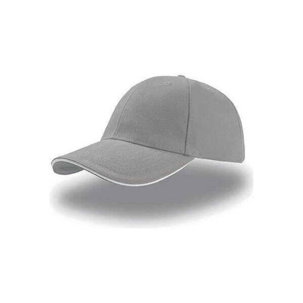 Atlantis | Liberty Sandwich Cap / Berretto / Cappello - Colore: Grigio Chiaro/Bianco - Taglia: Unica-image
