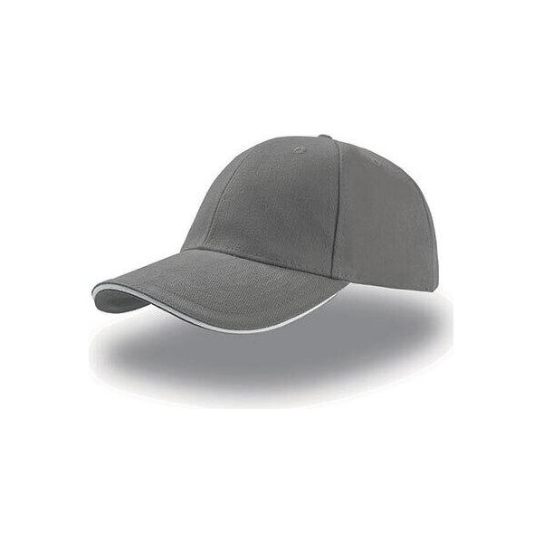 Atlantis | Liberty Sandwich Cap / Berretto / Cappello - Colore: Grigio/Bianco - Taglia: Unica-image