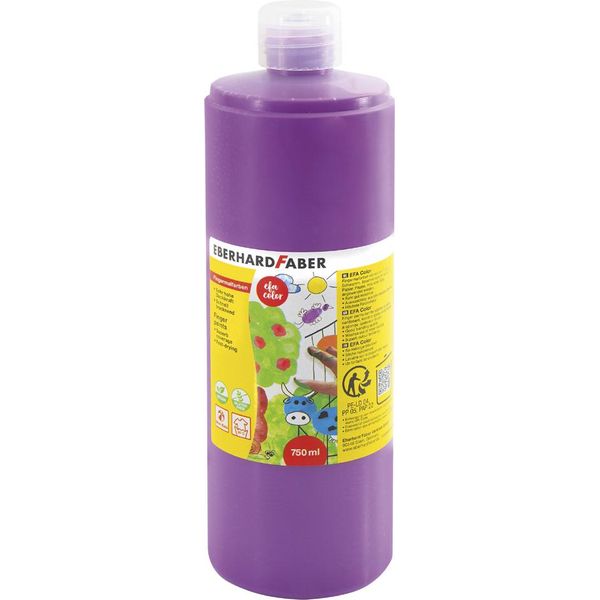 Eberhard Faber Vernice Per Dita Efa Color, Viola Manganese, 750 Ml-image