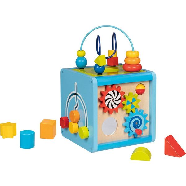 Cubo Di Attività E Abilità Motorie Goki Gioco Di Apprendimento E Abilità Motorie-image