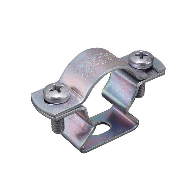 Morsetto Per Cavi In Tubo D'acciaio Zincato Zn-Ni - Morsetto Per Tubi Portacavi 32Mm SSG-E-V ...-image