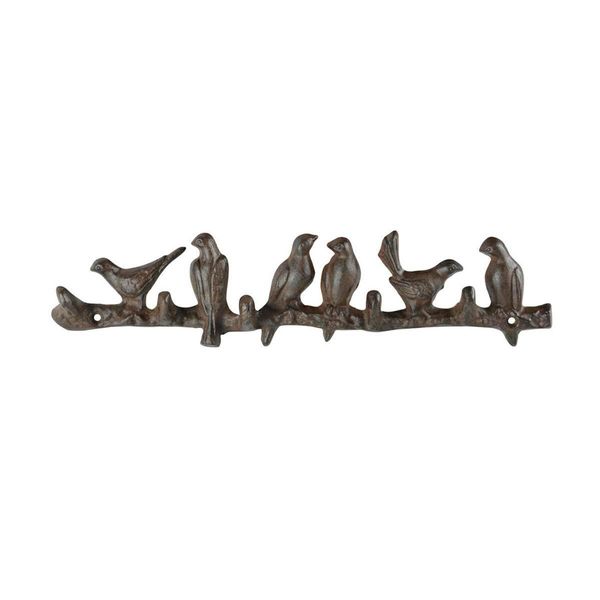 Esschert Design Gancio Uccelli Su Ramo; LH243; 42,9X4,3X10,2 Cm-image