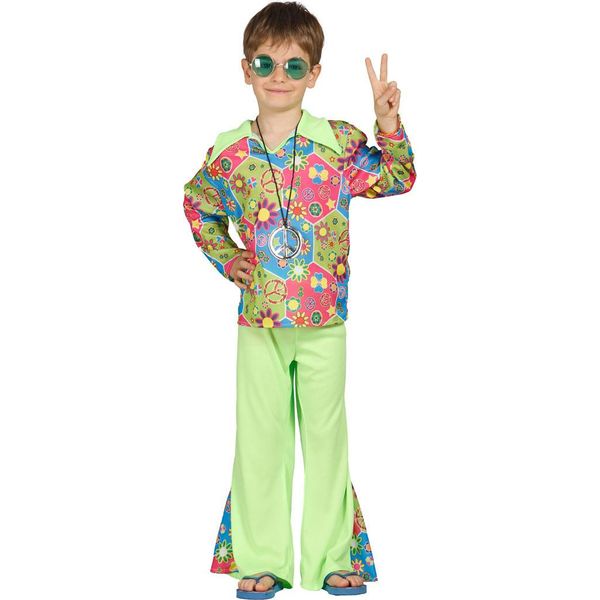 Guirca Hippie-Costume 10-12 Anni 10-12 Anni-image