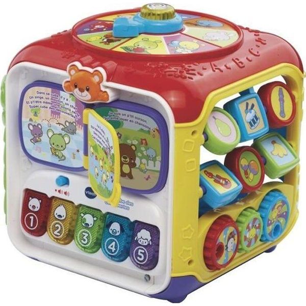 Cubo Interattivo Per Bambini, Vtech Baby, Età +9 Mesi, Multicolore-image